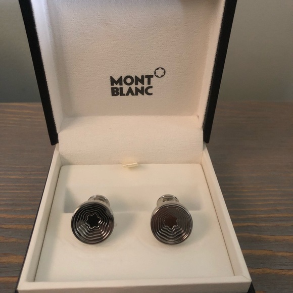 Montblanc NEW Heritage Stainless Steel Cufflinks